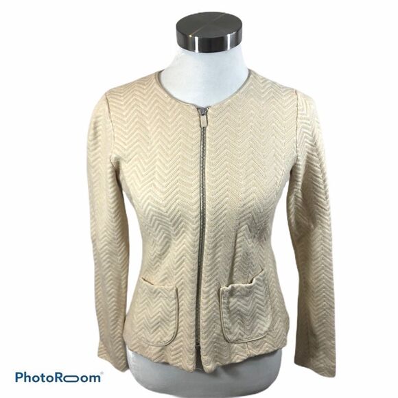 Anthropology Rosie Neira Cotton Geo Diamond Jacket - Picture 3 of 8